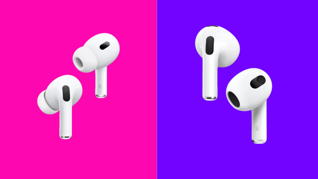 AirPods Pro 2 vs. AirPods 3