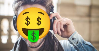 Gana dinero escuchando música app gratis